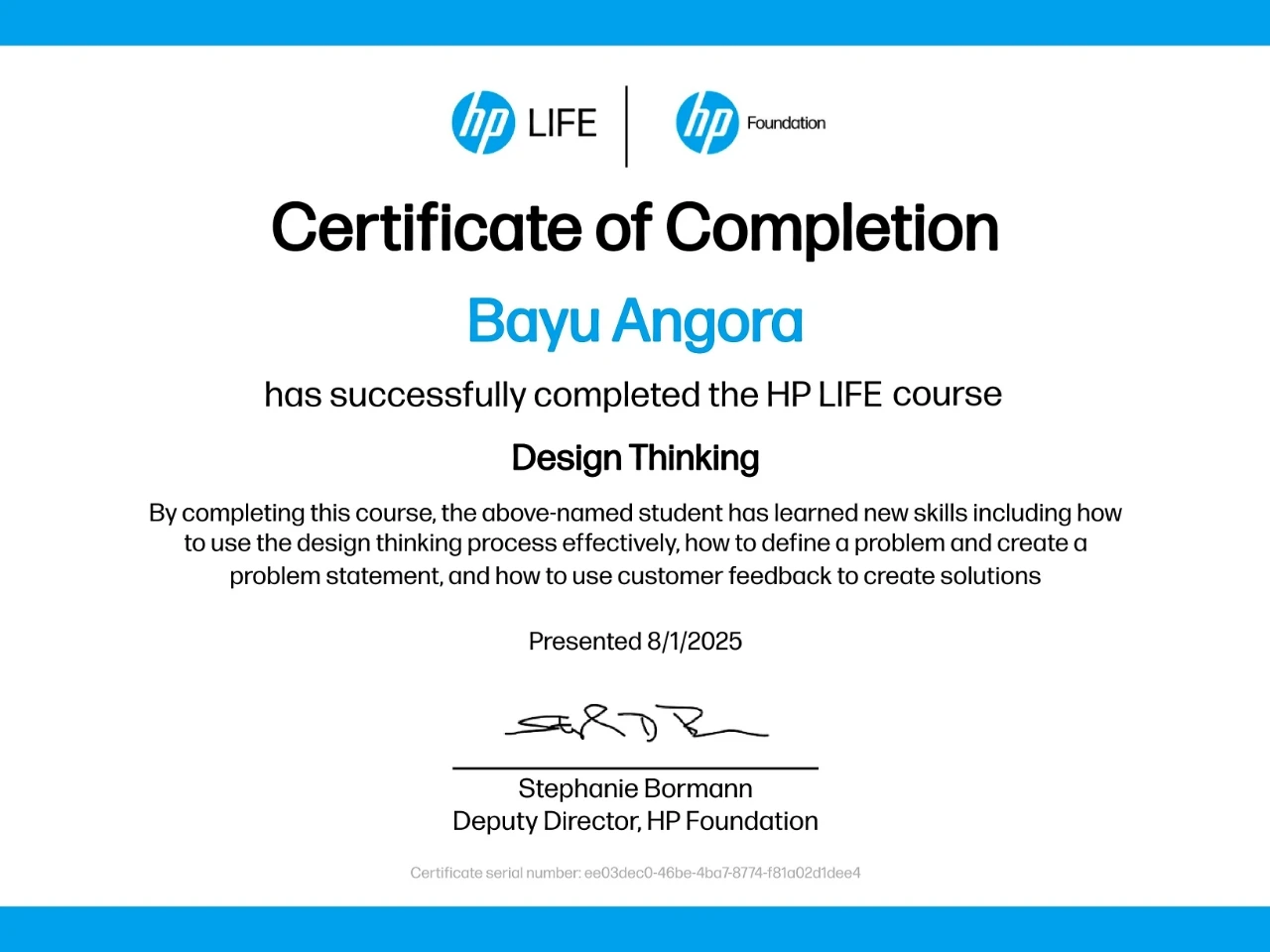 HP Life | Design Thinking | Bayu Angora