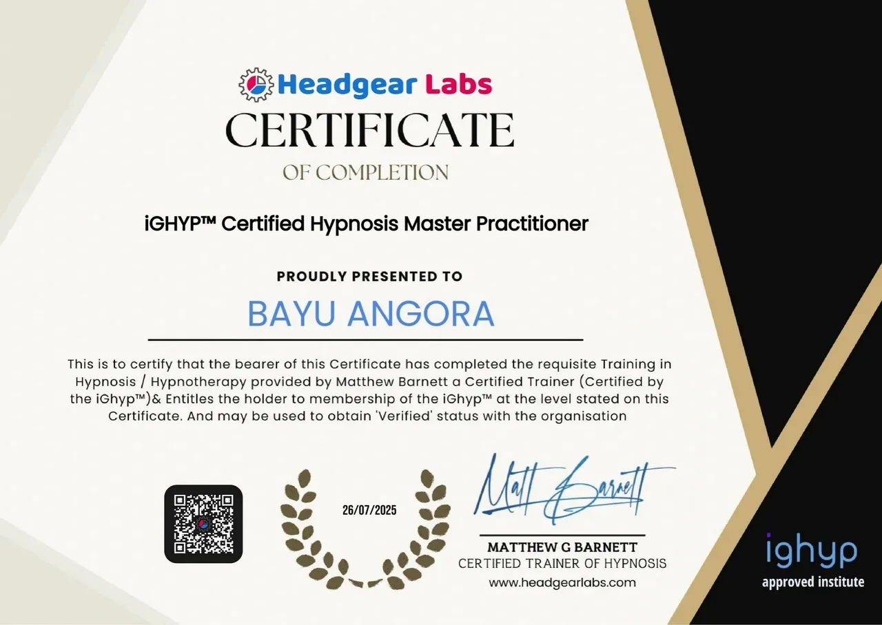 iGHYP | Hypnosis Master | Bayu Angora